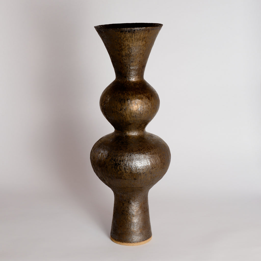 Bronze Wobble Flare Sculpture
