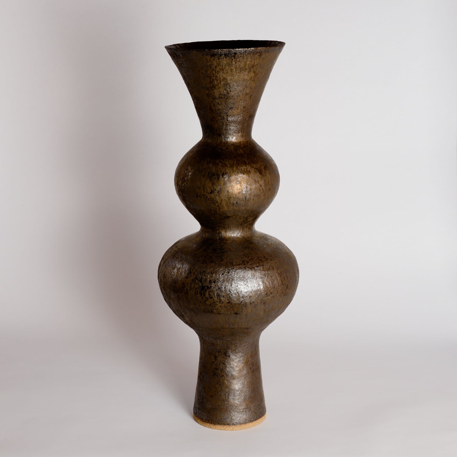 Bronze Wobble Flare Sculpture