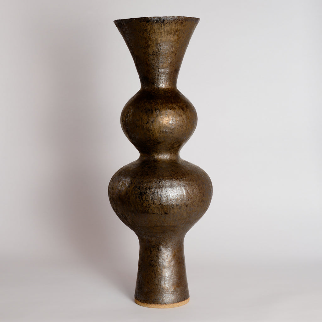 Bronze Wobble Flare Sculpture