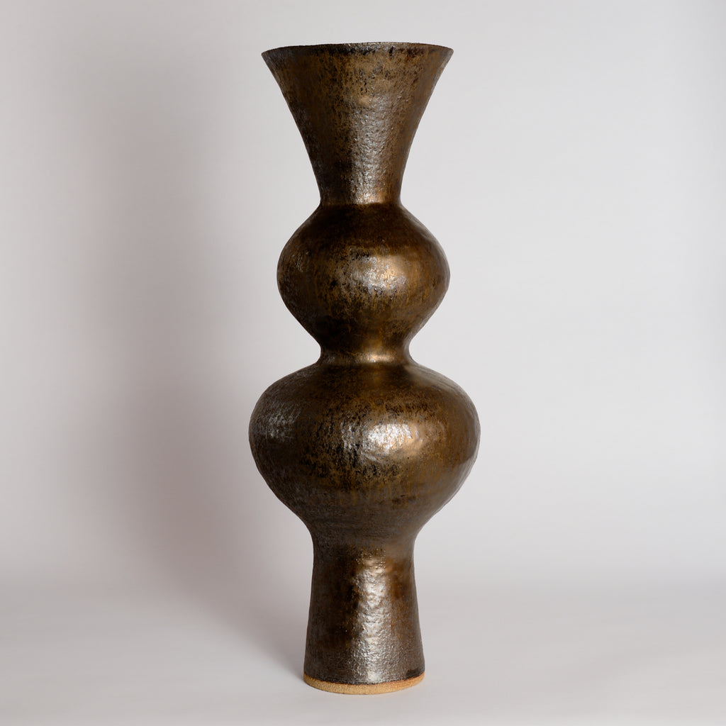 Bronze Wobble Flare Sculpture