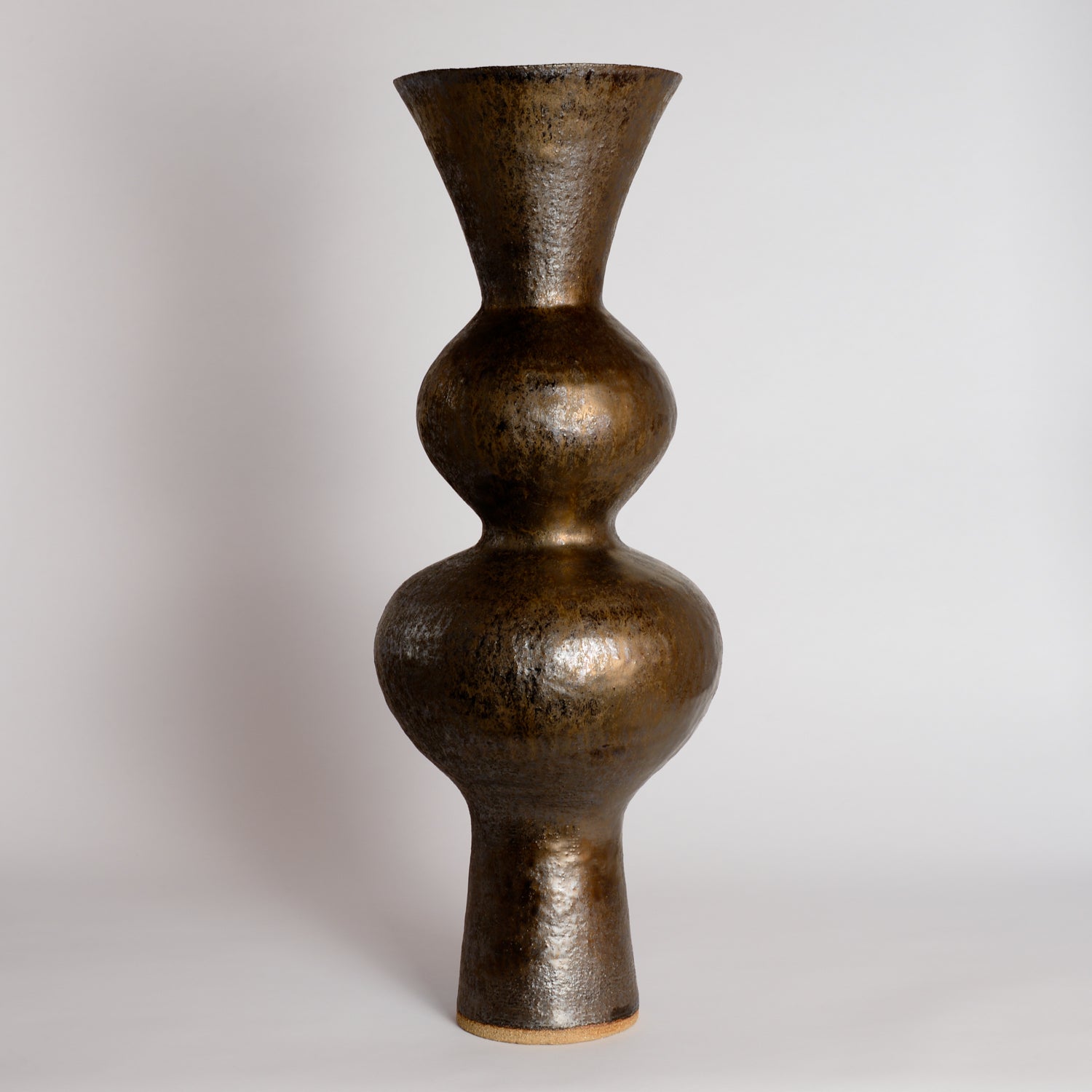 Bronze Wobble Flare Sculpture