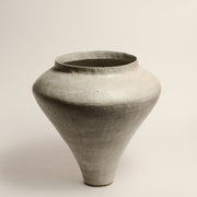 Ceramic vessel hand built by Sydney-based object designer and ceramicist Emily Belle Ellis. Emily's making process is very fluid and organic - she creates contemporary and minimalist ceramics using handbuilding, carving and sculpting techniques that allow the clay itself to reveal its form. 
