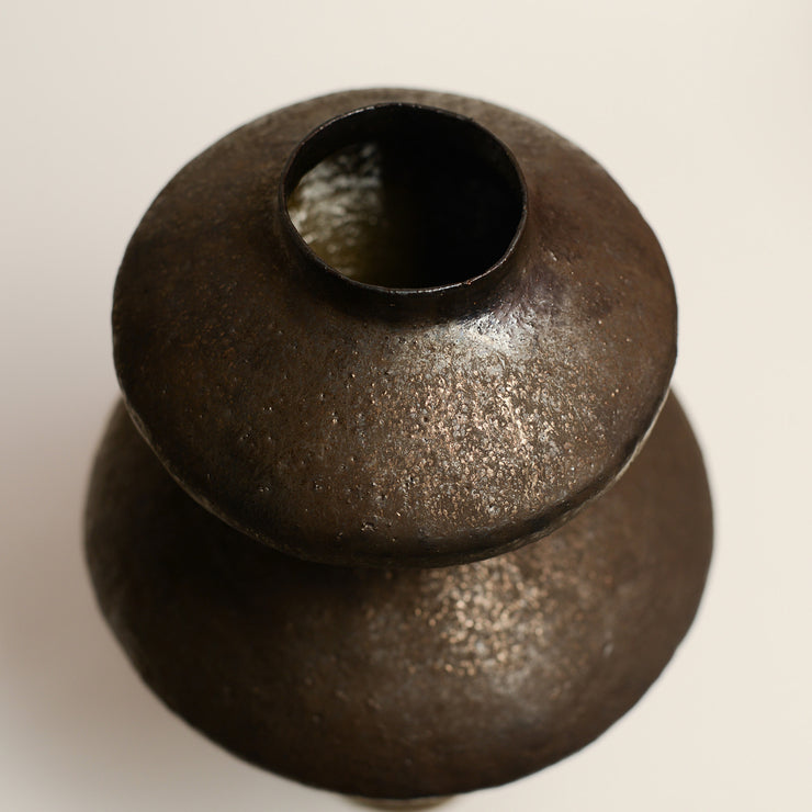 Ceramic vessel hand built by Sydney-based object designer and ceramicist Emily Belle Ellis. Emily&