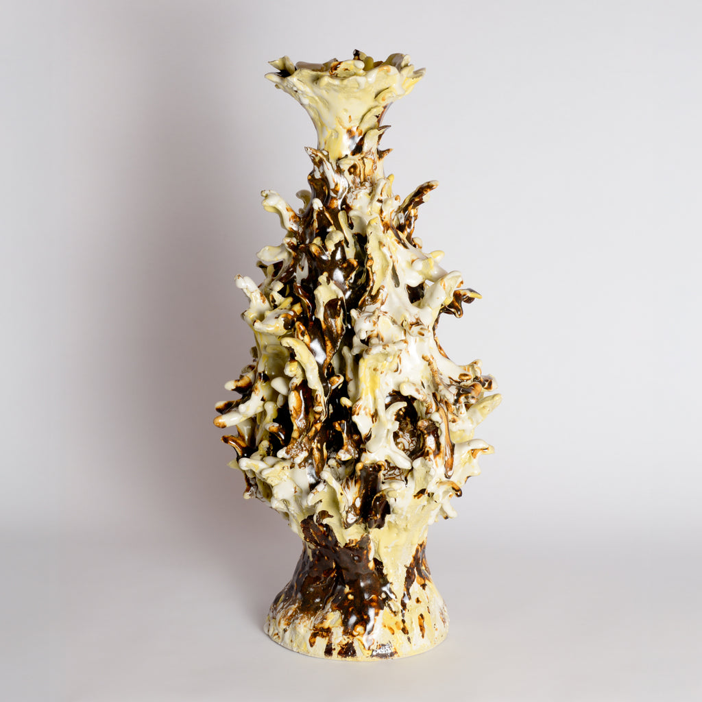 'Variegated Flamingo Flower' Sculpture