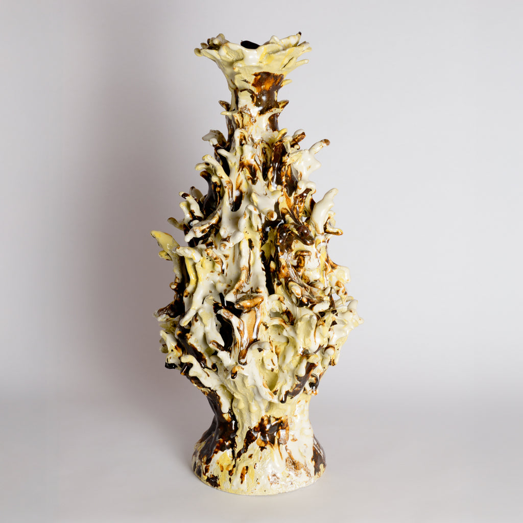 'Variegated Flamingo Flower' Sculpture