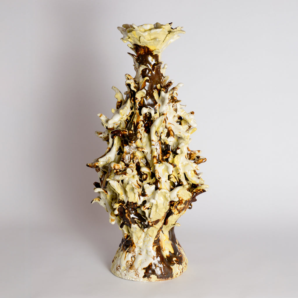 'Variegated Flamingo Flower' Sculpture