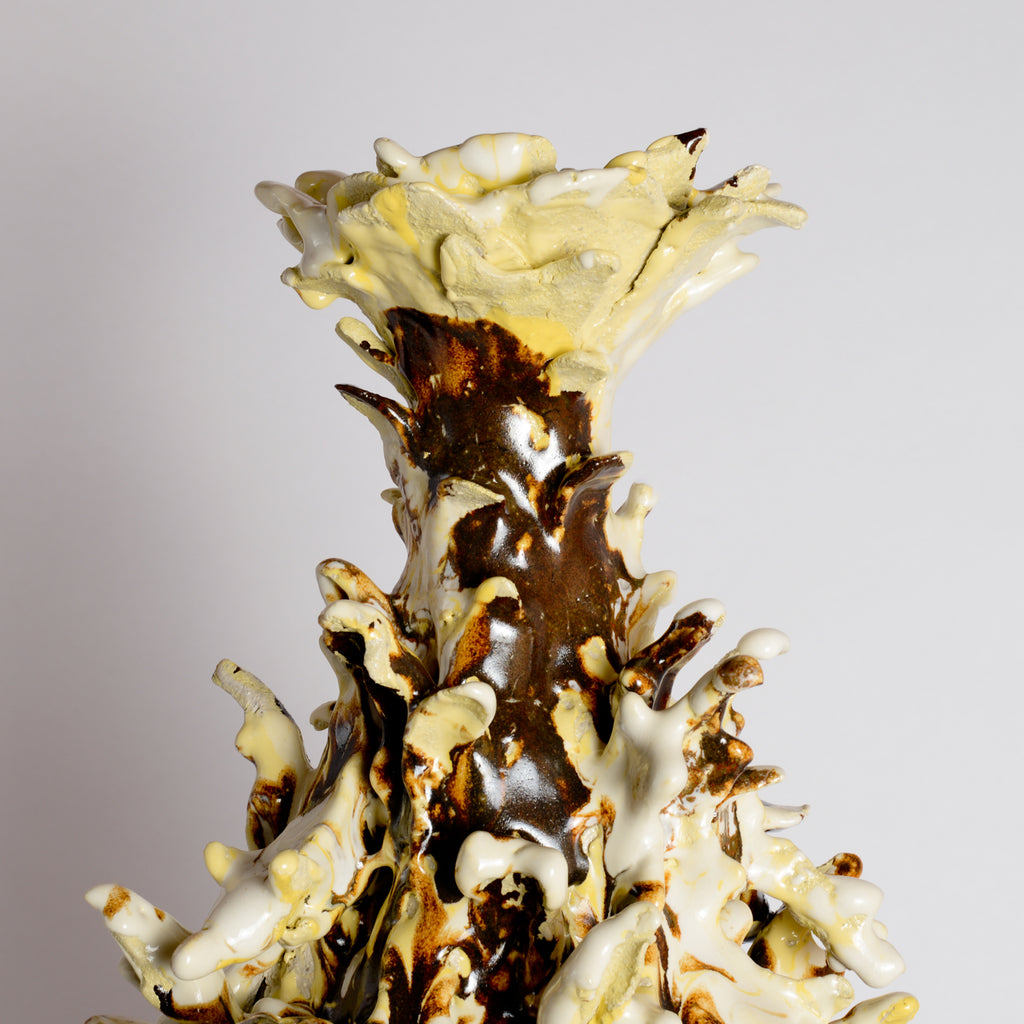 'Variegated Flamingo Flower' Sculpture