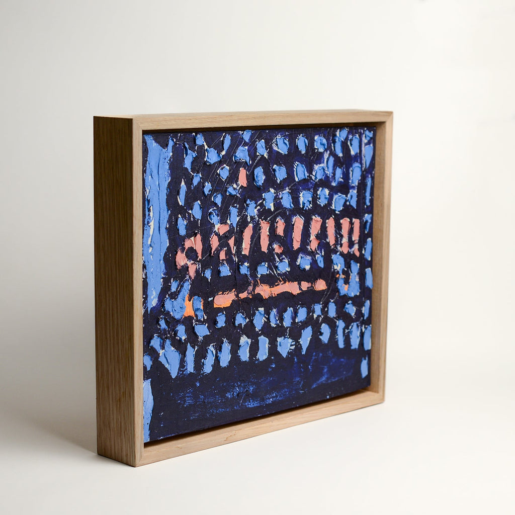 Ceramic painting by Irene Grishin Selzer