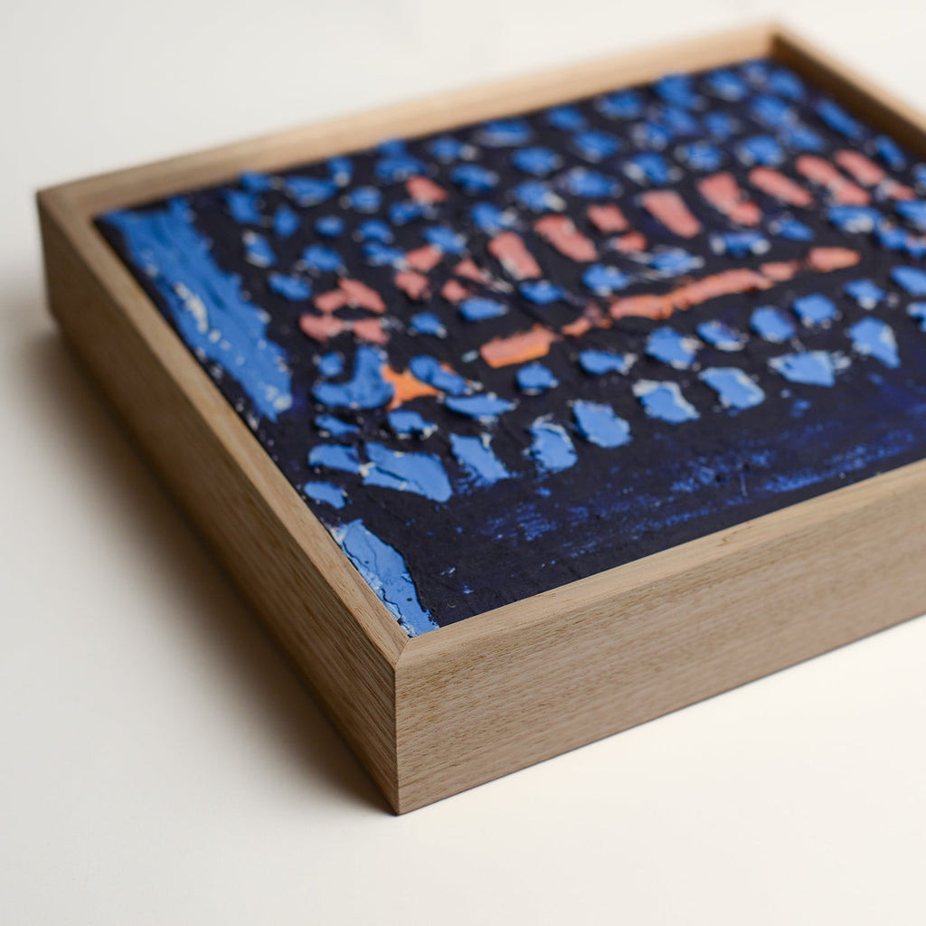 Ceramic painting by Irene Grishin Selzer