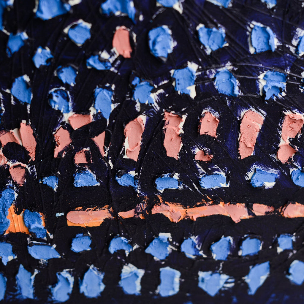 Ceramic painting by Irene Grishin Selzer