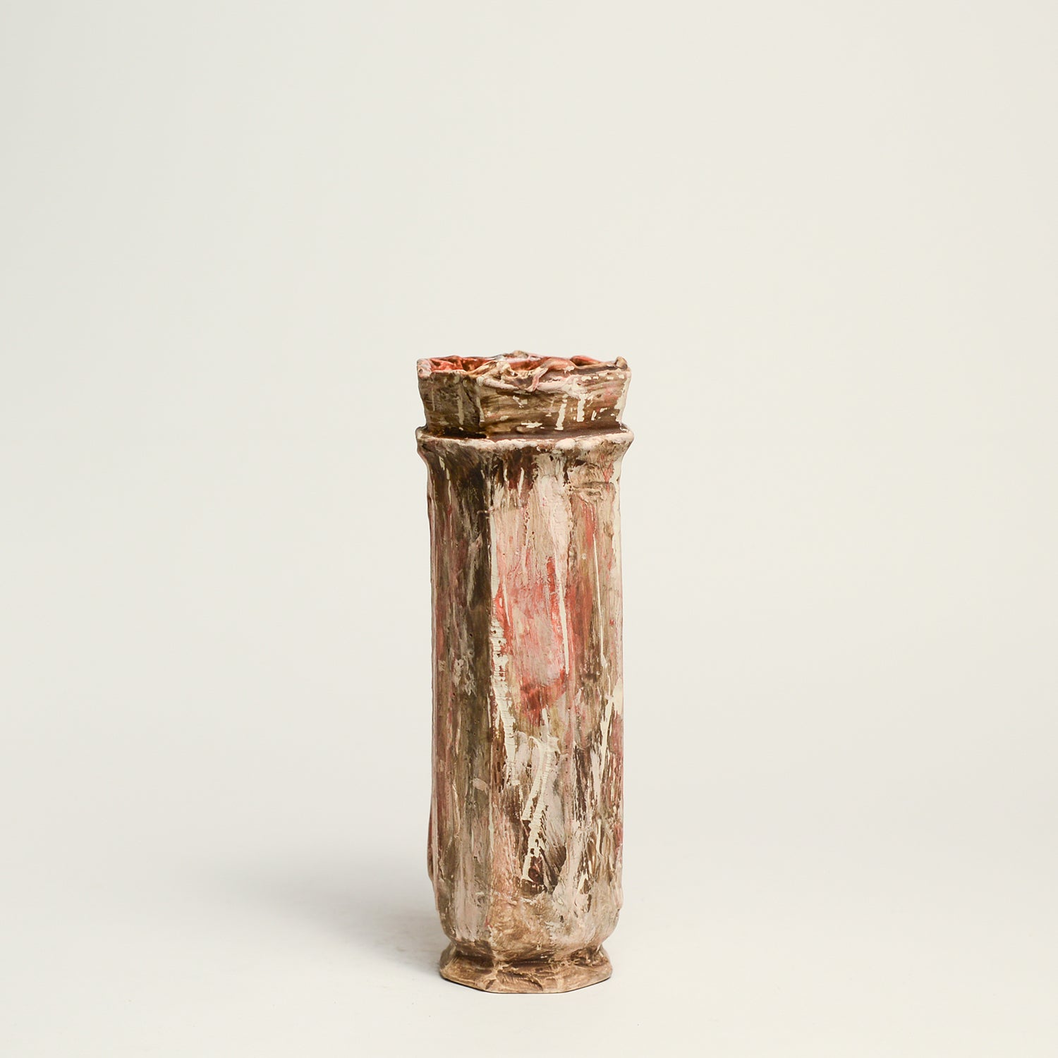 Ceramic vase handmade by Melbourne-based artist Irene from Iggy & Lou Lou. Irene’s practice is informed by a deep respect for traditional making processes, a commitment to a minimal environmental footprint, and a devotion to creating handmade, beloved ceramics that last a lifetime. Irene Grishin Selzer