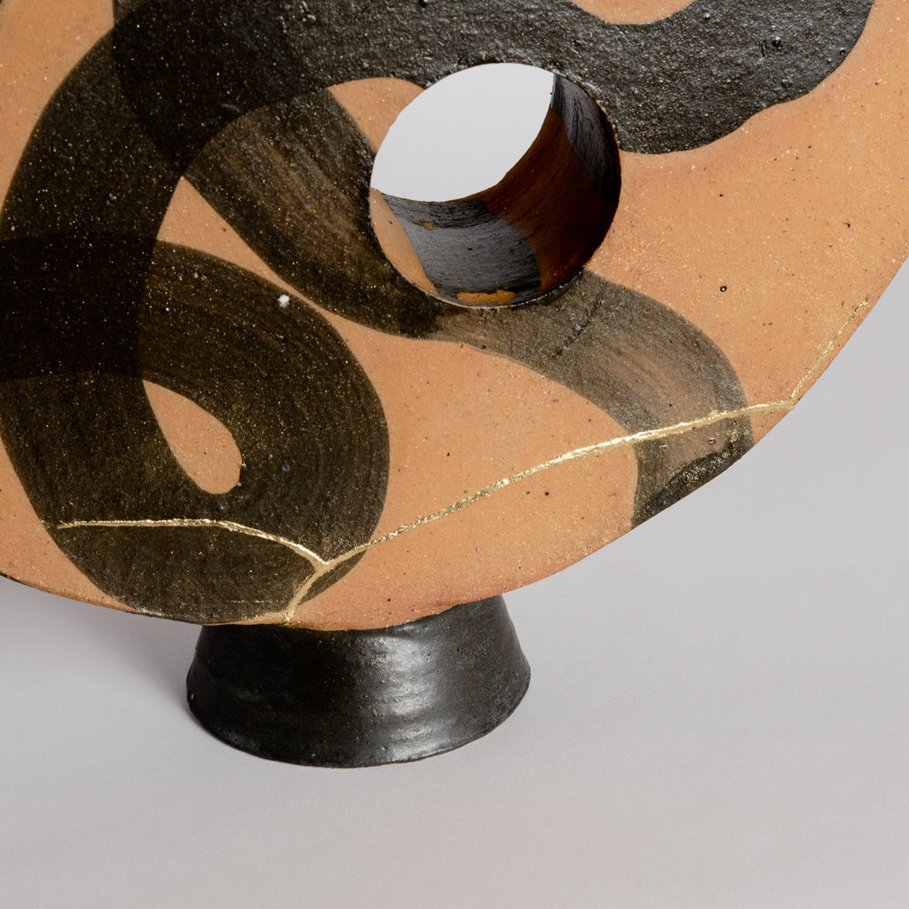 Doughnut Line Kintsugi Sculpture