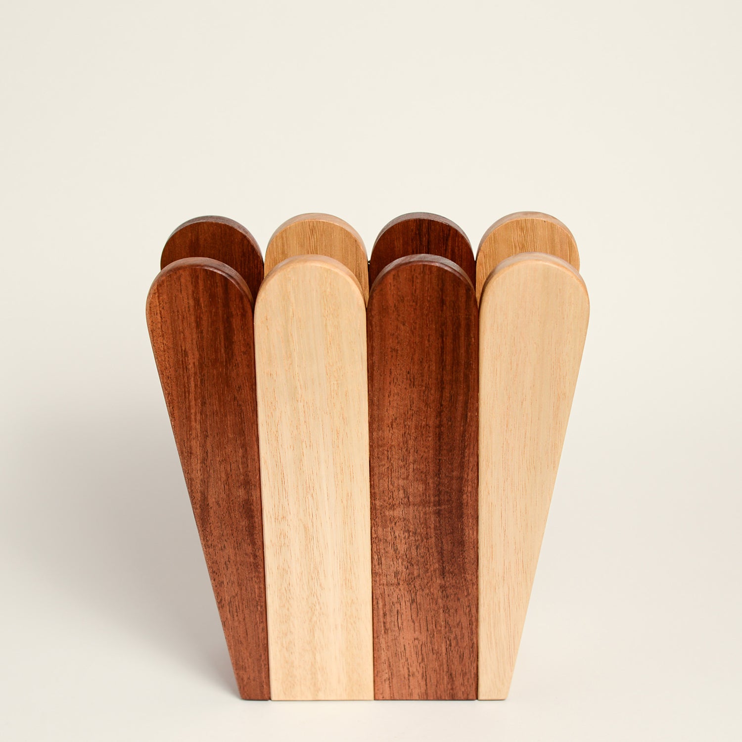 Katrina Ramm (She/Her) is a Melbourne (Naarm) based furniture designer, releasing work through design practice Ka Ra Studio.  With a background in Interior Design, Katrina’s multidisciplinary approach to design centres around the emotive impact of an object within its environment.  Inspired by simple geometric forms, Katrina is drawn to creating work with a sense of nostalgia, seamlessly blending simplicity and practicality with a touch of playfulness.