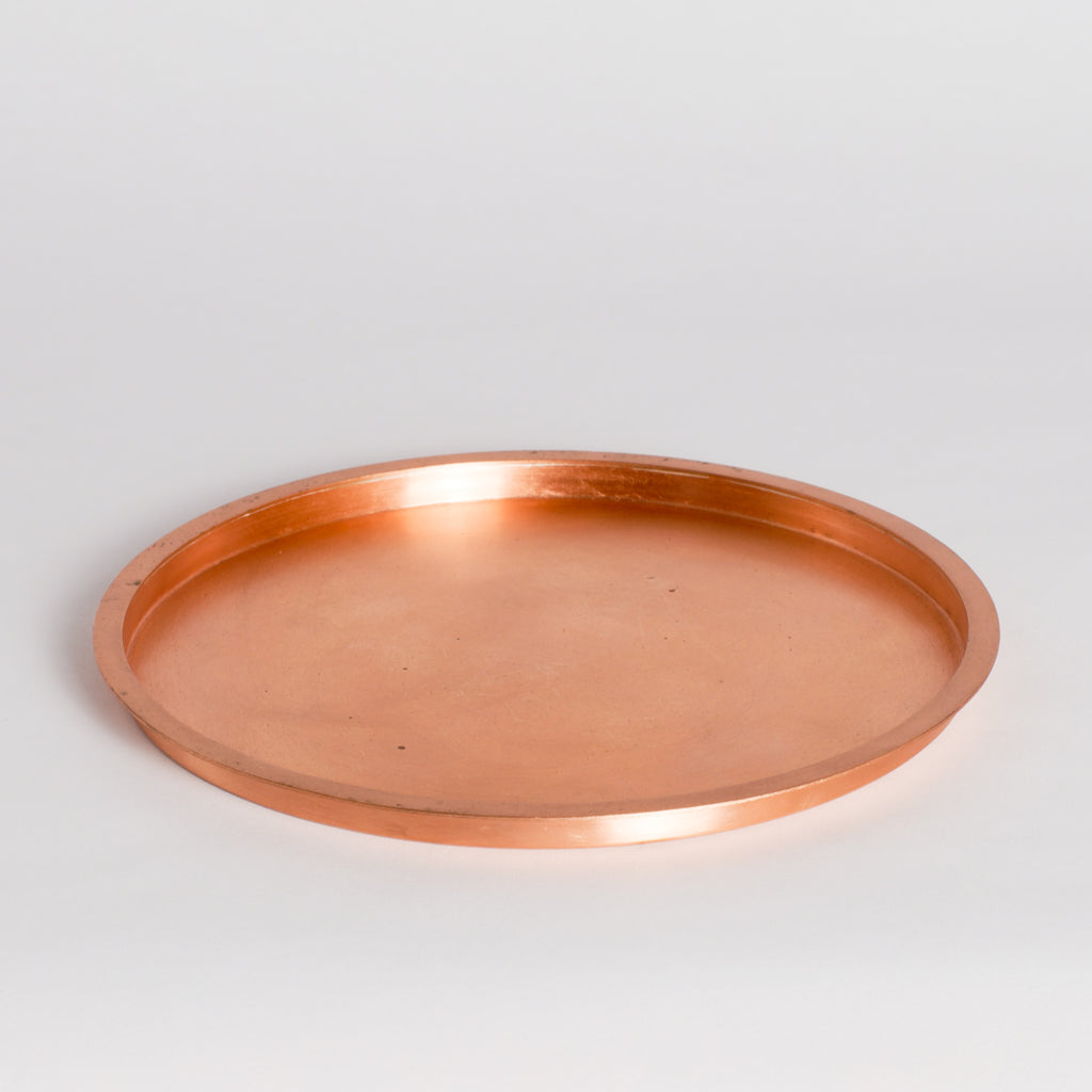 Lipped Copper Tray