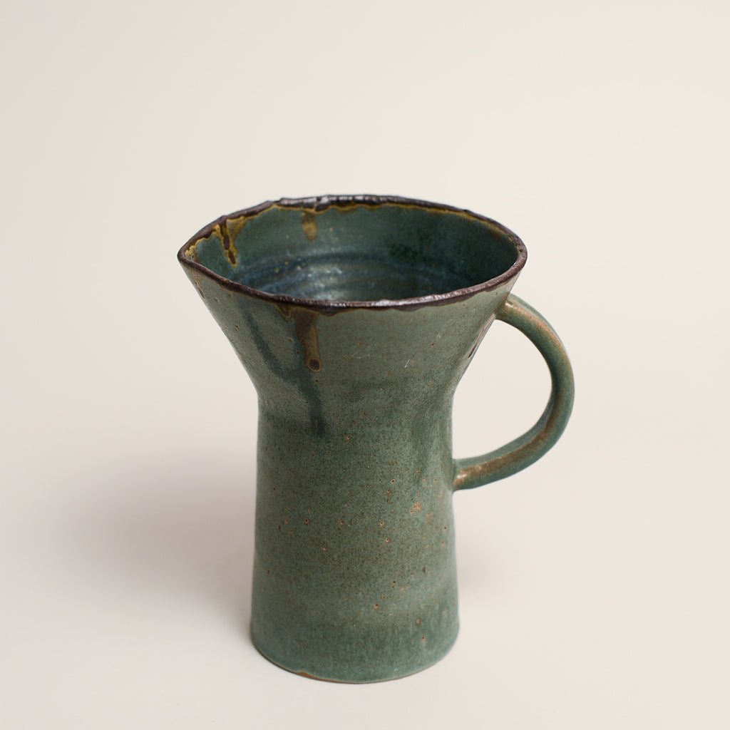 LAURA VELEFF has been making ceramic work for her label LEAF AND THREAD for the past 9 years. Laura works predominantly on the wheel and creates pieces that are imbued with her deep respect and love for natural materials.  Since moving from Melbourne to the Central Victorian Goldfields, Laura's more recent work tells the story of the complex narrative and history of her new surroundings, often incorporating materials she gathers from the environment.