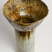 Ceramic vessel handmade by Laura Veleff of Leaf and Thread