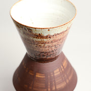 Ceramic vessel handmade by Laura Veleff of Leaf and Thread