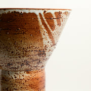 Ceramic vessel handmade by Laura Veleff of Leaf and Thread