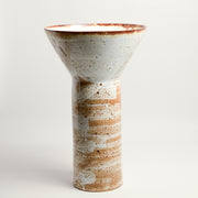 Ceramic vessel handmade by Laura Veleff of Leaf and Thread