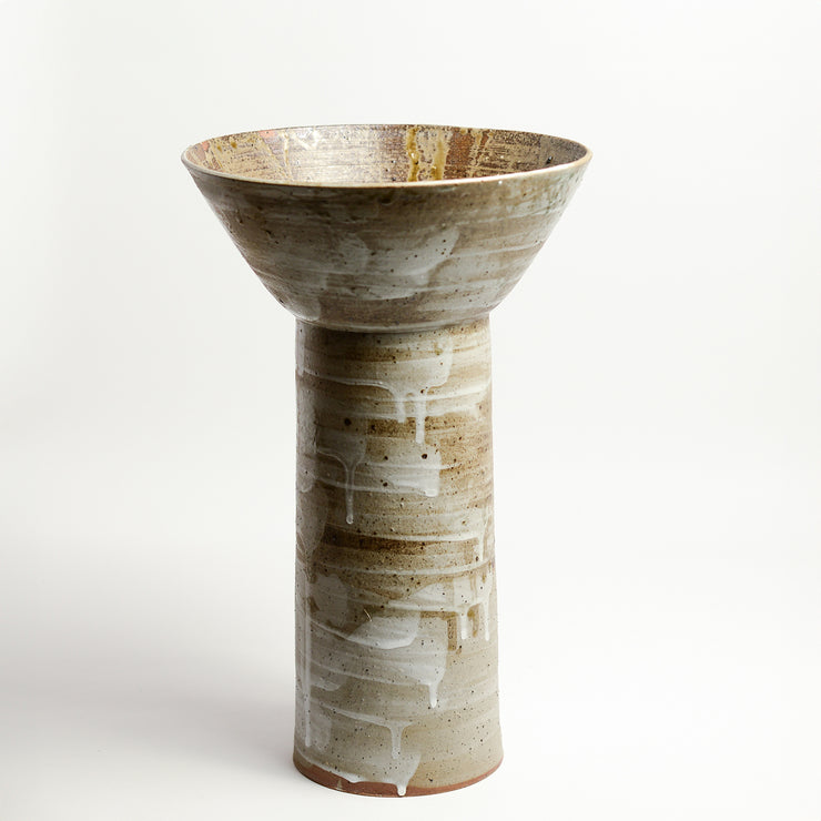 Ceramic vessel handmade by Laura Veleff of Leaf and Thread