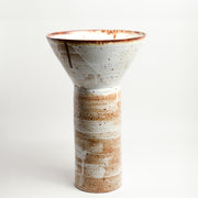 Ceramic vessel handmade by Laura Veleff of Leaf and Thread