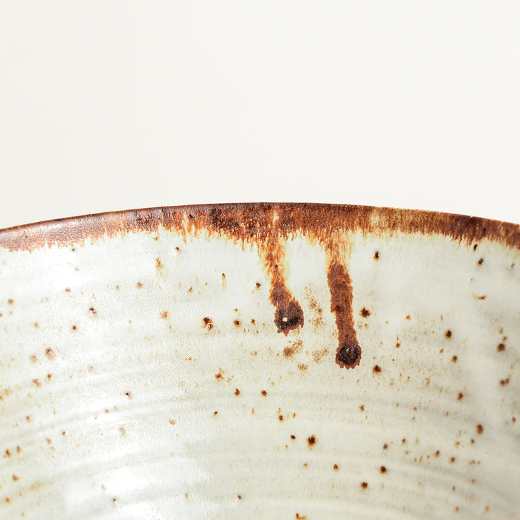 Ceramic vessel handmade by Laura Veleff of Leaf and Thread