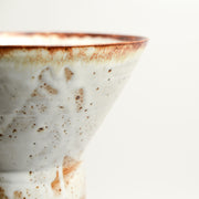 Ceramic vessel handmade by Laura Veleff of Leaf and Thread