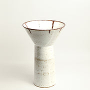 Ceramic vessel handmade by Laura Veleff of Leaf and Thread