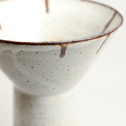 Ceramic vessel handmade by Laura Veleff of Leaf and Thread