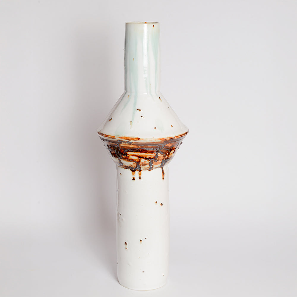 Ceramic Sculpture by Laura Veleff of Leaf And Thread