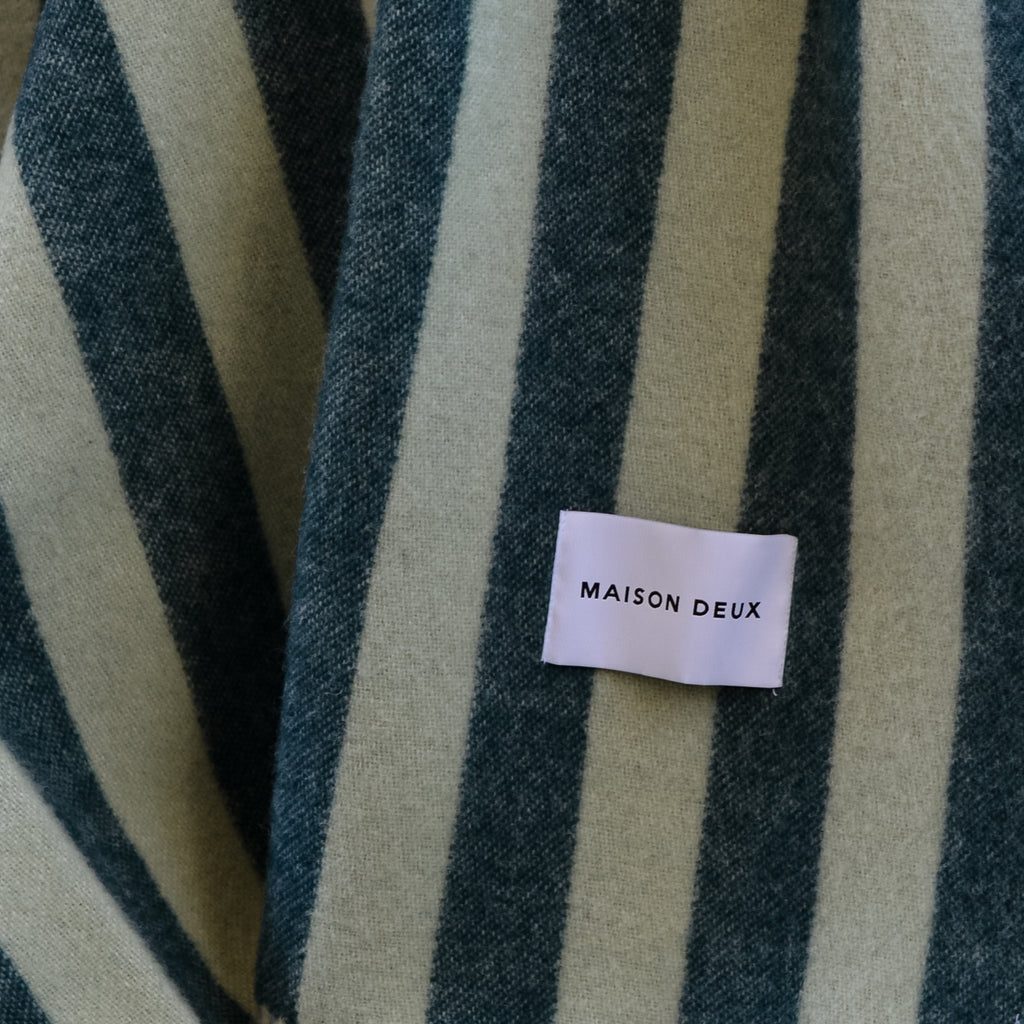 Candy Wrap Blanket in Green Sage