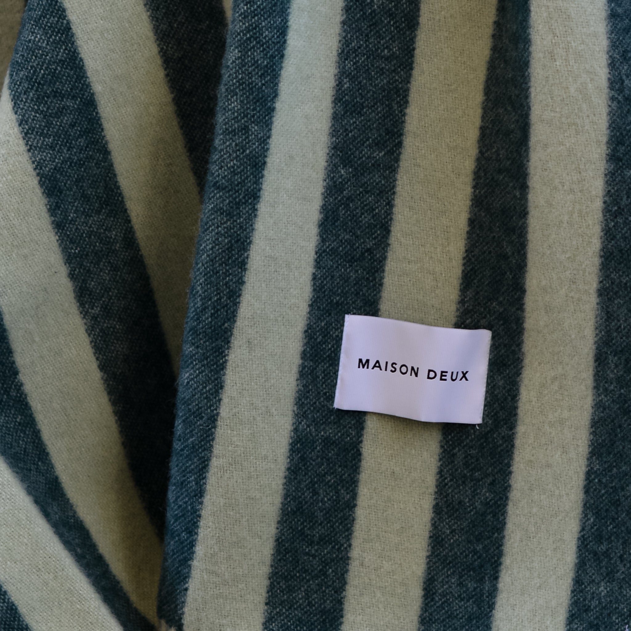 Candy Wrap Blanket in Green Sage