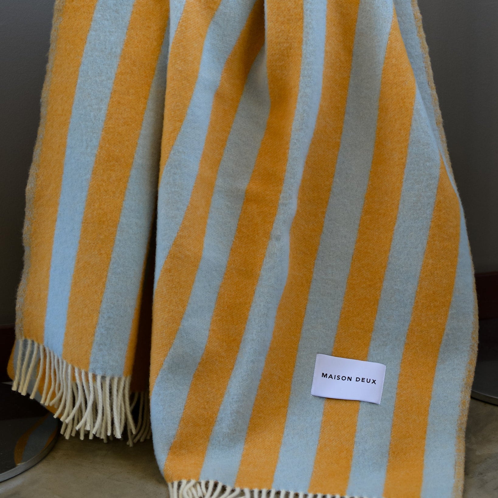 Candy Wrap Blanket in Ice Blue Honey