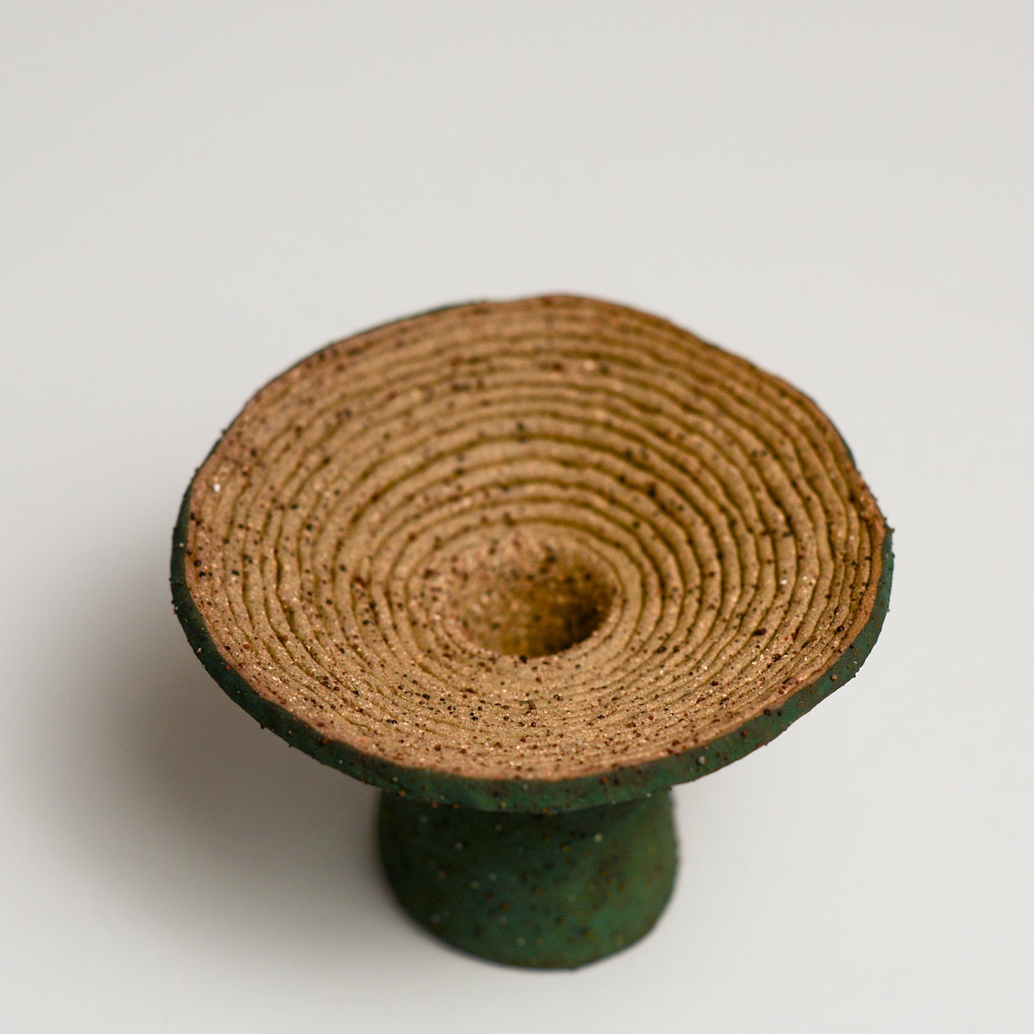 Ceramic vessel handmade by Mali Taylor, a Melbourne based ceramic artist currently exploring the parameters of coil methodology within her practice.