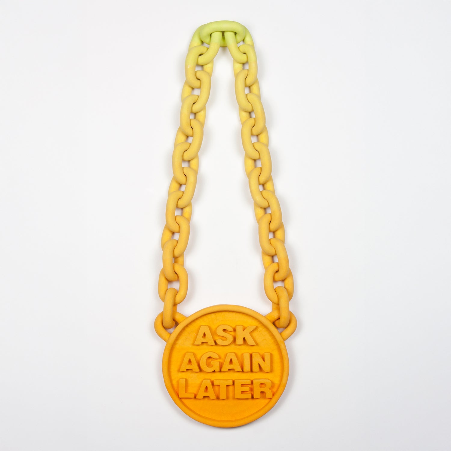 'Ask Again Later' Wall Sculpture