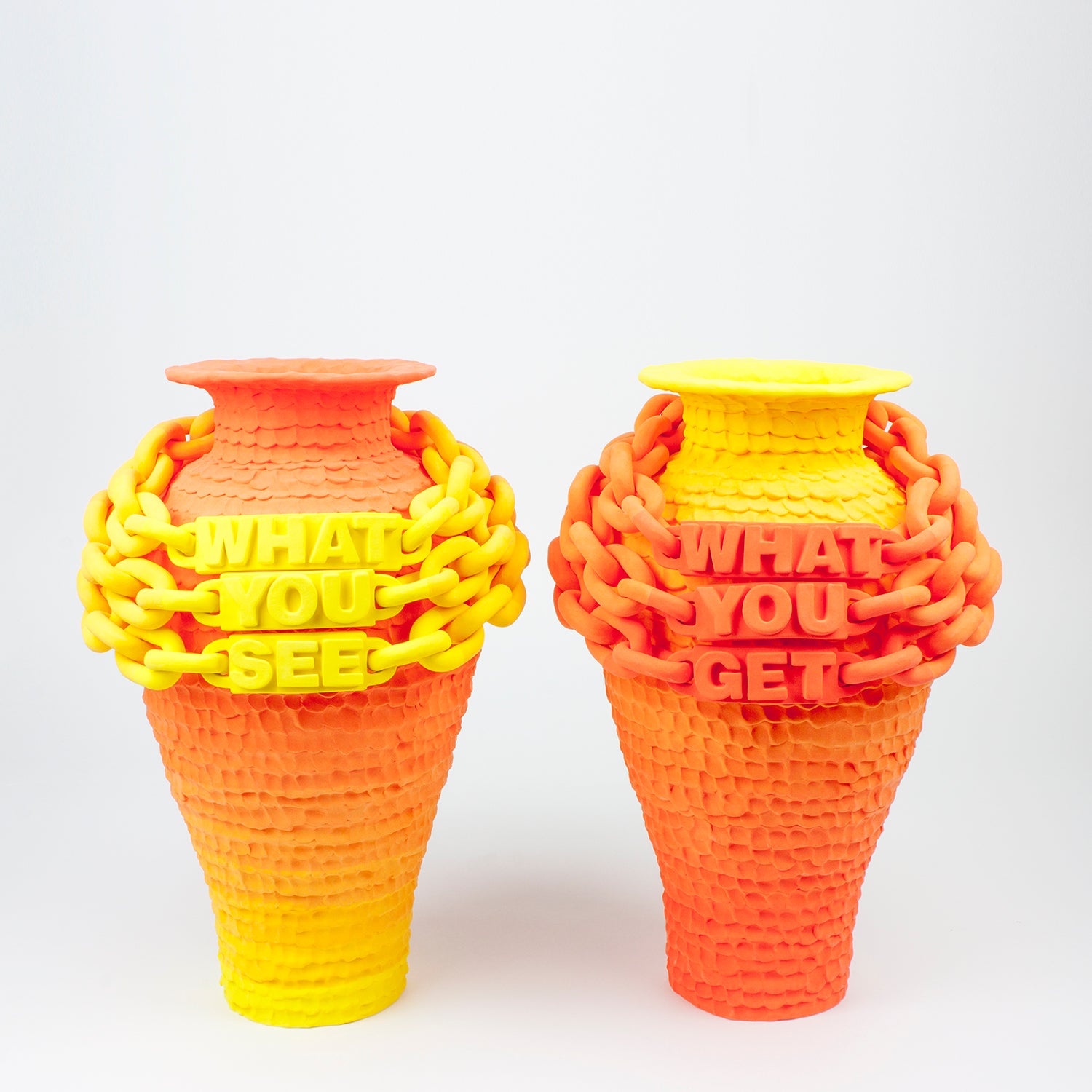 'What You See, What You Get' Sculpture