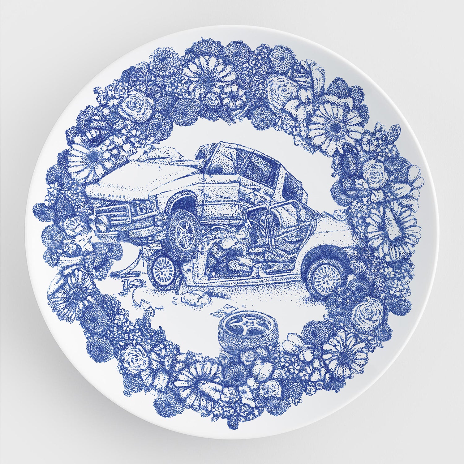 'Flowering' Plate I