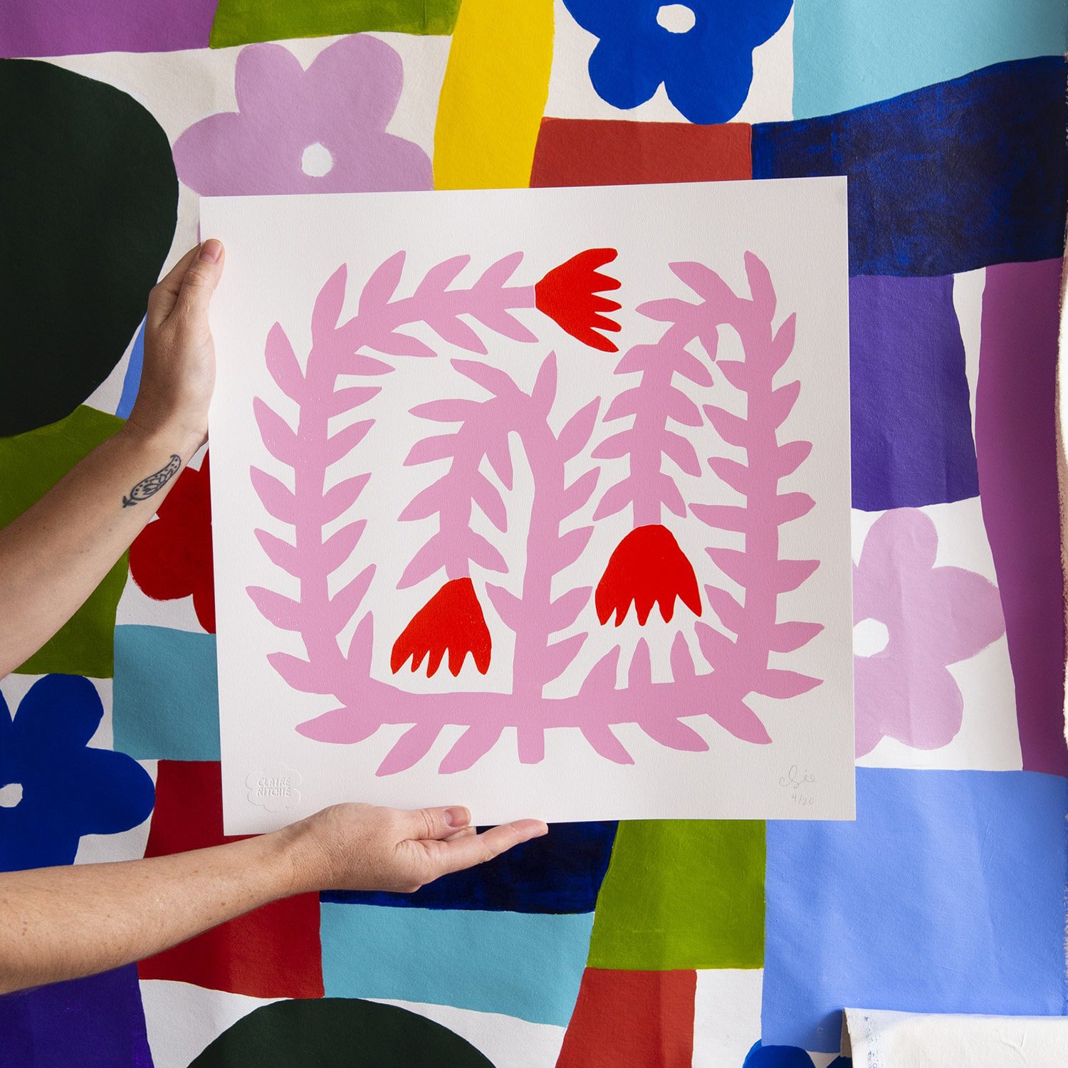 'Open Your Heart' Screen Print