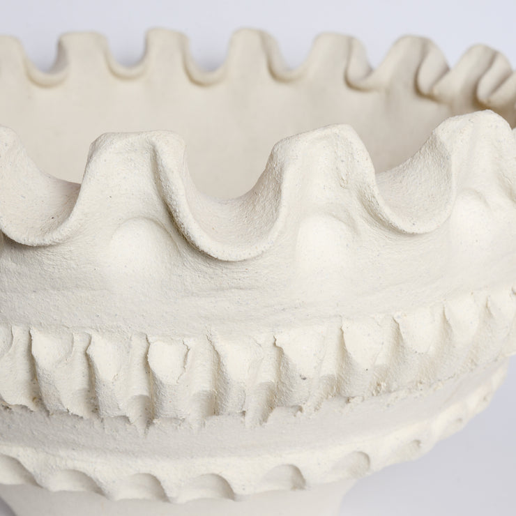 White Ceramic Vessel
