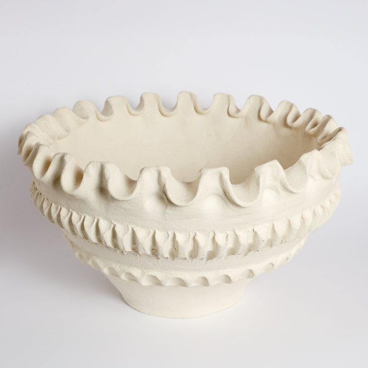 White Ceramic Vessel