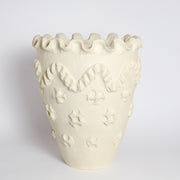 White Ceramic Vessel