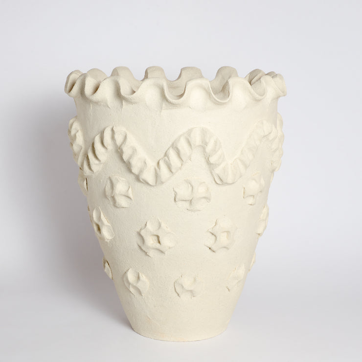 White Ceramic Vessel