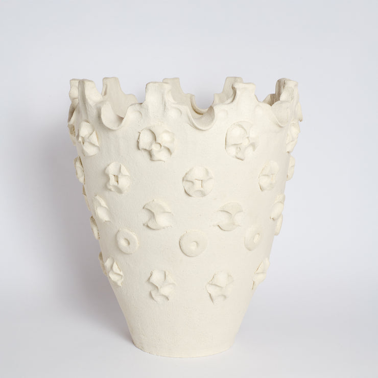 White Ceramic Vessel