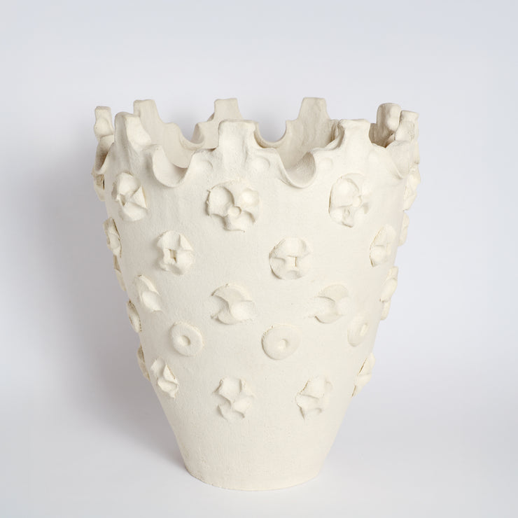 White Ceramic Vessel