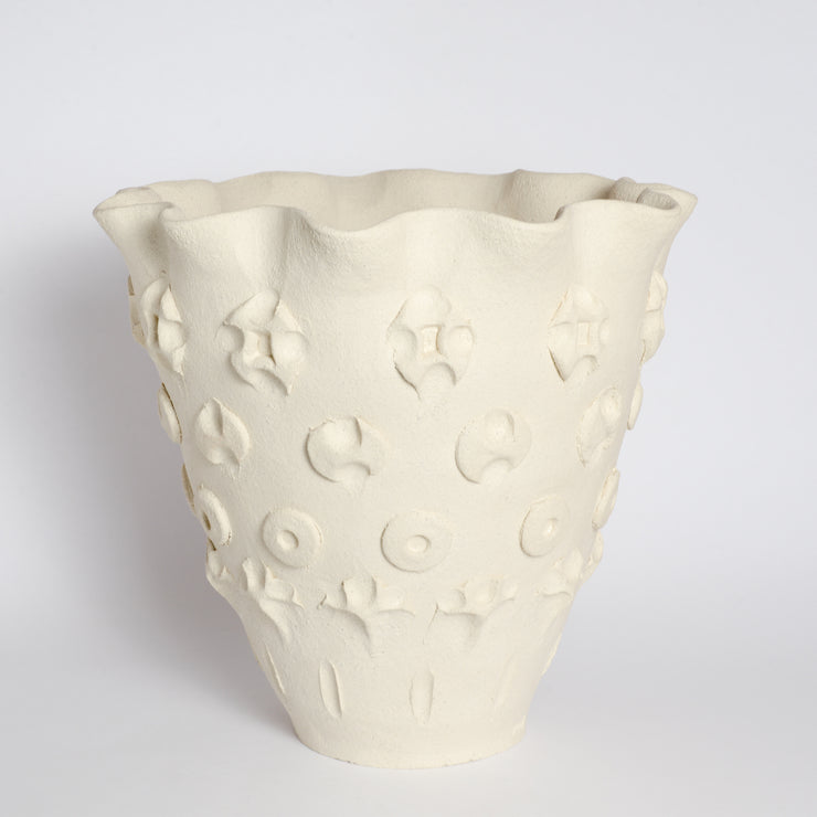 White Ceramic Vessel