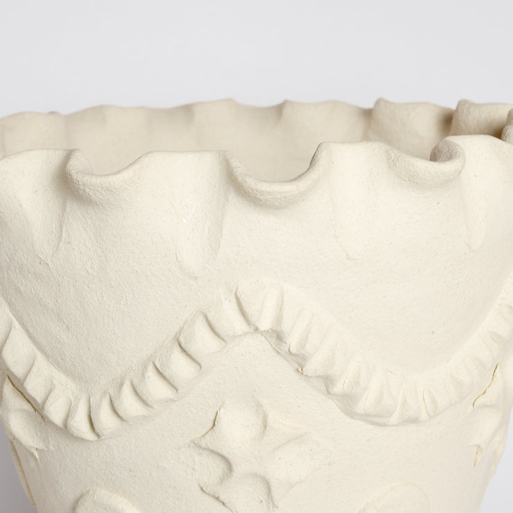 White Ceramic Vessel