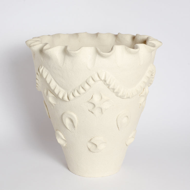 White Ceramic Vessel