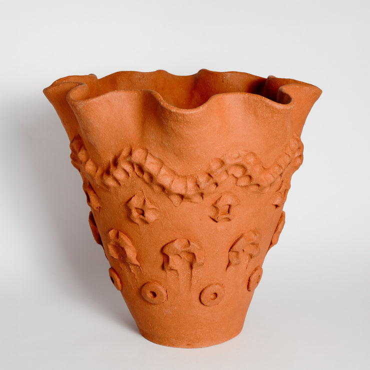 Terracotta Ceramic Vessel