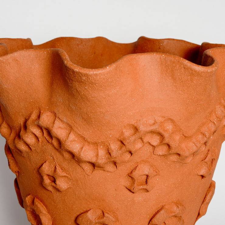 Terracotta Ceramic Vessel