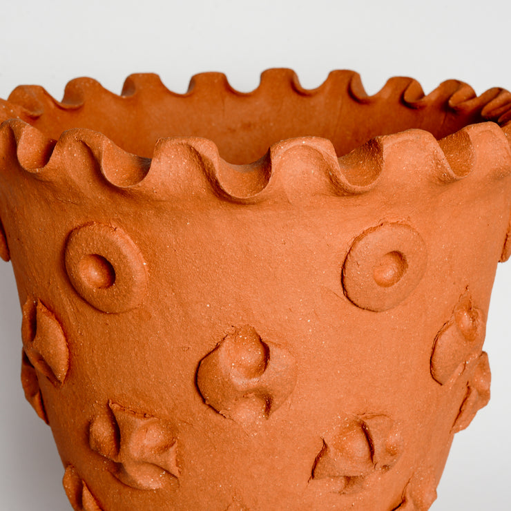 Terracotta Ceramic Vessel